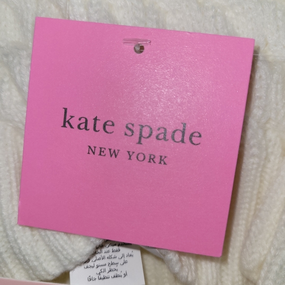 Kate Spade Ivory Cableknit Set - Picture 4 of 10